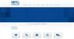 Desktop Screenshot of nevo-medical.com